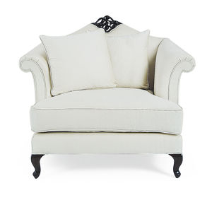 poltrona classica / in pelle