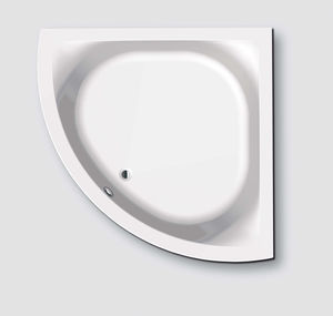 vasca da bagno da incasso / d'angolo / in acrilico
