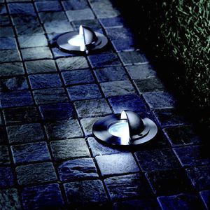 luce da incasso a pavimento / LED / tonda / quadrata