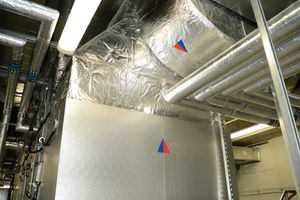 isolante termico / in lana di roccia / per HVAC / in pannelli