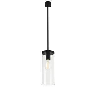 lampada a sospensione / moderna / in alluminio / in vetro