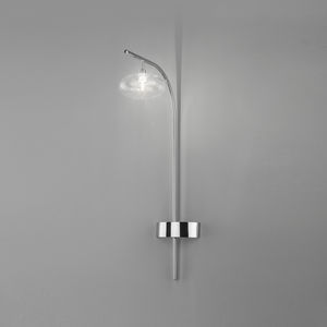 applique moderna / in metallo / in vetro / LED