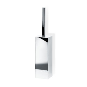 scopino per WC in ottone cromato / da parete