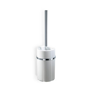 scopino per WC in ottone cromato / da parete