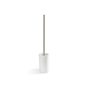 scopino per WC in ottone cromato / da pavimento