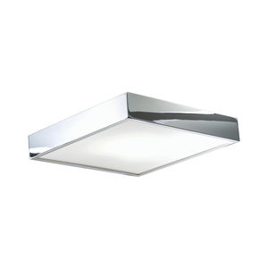 plafoniera moderna / quadrata / in vetro / LED