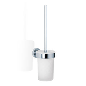 scopino per WC in ottone cromato / da parete