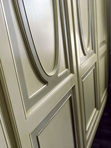 armadio da parete / classico / in legno / con porta battente