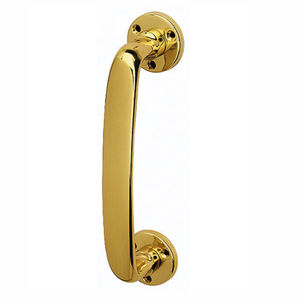 maniglia a tirante per porta / in ottone / moderna