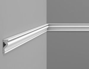 cornicione in poliuretano / prefabbricato / indoor