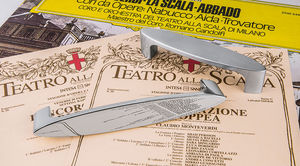 maniglia per mobile in metallo