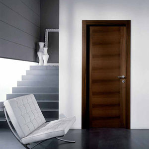 porta da interni / battente / in noce