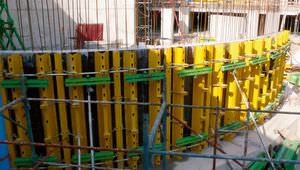 cassaforma modulare / circolare / legno / per travi