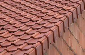 tegola marsigliese / in terracotta / doppia / piccolo stampo