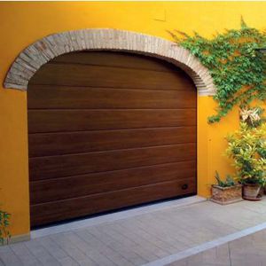 porta da garage sezionale / in acciaio galvanizzato / automatica
