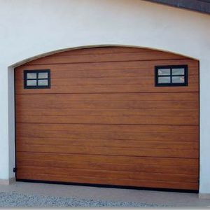 porta da garage sezionale / in acciaio / automatica