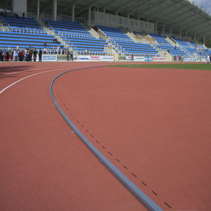 canaletta per campo sportivo / in polipropilene