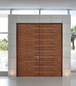 porta d'ingresso / battente / in legno / in alluminio