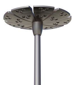lampione urbano / moderno / in metallo / LED
