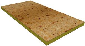 pannello sandwich isolante per facciata / rivestimento in legno