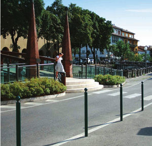 colonna di protezione / in ghisa / amovibile / alta