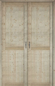 porta per armadio / battente / scorrevole / in abete