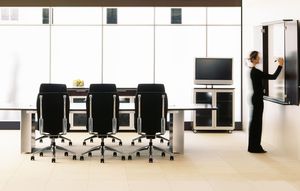 tavolo da riunione moderno / in MDF / in laminato / rettangolare