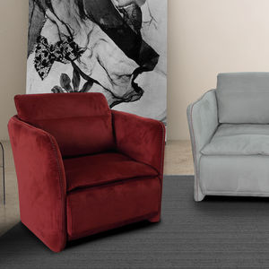 poltrona moderna / in pelle / ergonomica / per uso contract