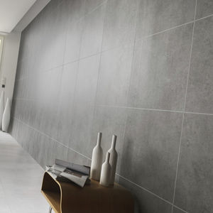 rivestimento murale in PVC / per uso residenziale / testurizzato / aspetto cemento