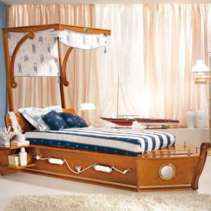 letto combinato / marino / in mogano / per bambini