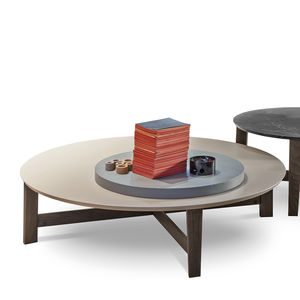 tavolino basso moderno / in legno massiccio / in MDF / in pietra