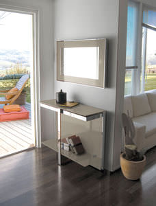 tavolo console / rettangolare / da interno / design originale