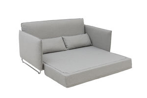 divano letto / moderno / in tessuto / 2 posti