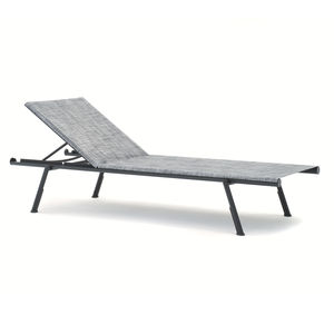 chaise longue moderna / in alluminio / da esterno / per uso domestico