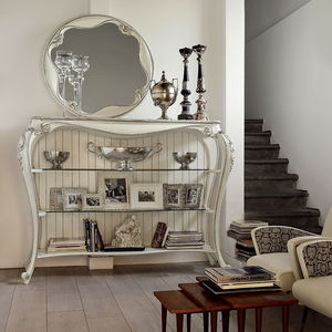 libreria in stile / in legno laccato