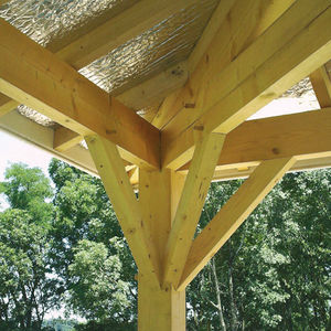 trave in legno ricostituito / a sezione rettangolare