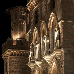 proiettore floodlight / IP67 / LED / per edilizia