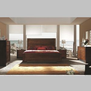 letto standard / matrimoniale / moderno / con testiera
