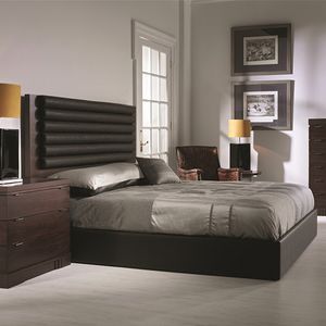 letto standard / matrimoniale / moderno / imbottito