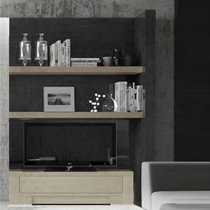 mobile porta TV moderno / lowboard / in legno