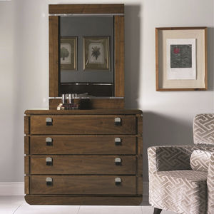 cassettone moderno / in metallo / in legno
