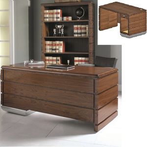scrivania portacomputer moderna / in legno / rettangolare
