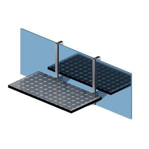 frangisole in vetro / per facciata / fotovoltaico