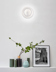 applique moderna / in alluminio / LED / tonda