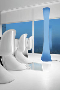 colonna luminosa moderna / in policarbonato / LED / da interno