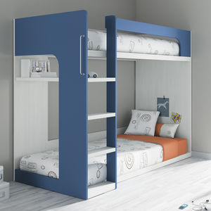 letto singolo / a castello / moderno / in melamminico