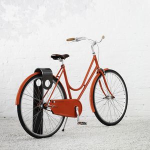 rastrelliera per biciclette in acciaio / design originale / per spazi pubblici