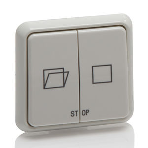 interruttore per ventilazione / con interruttore a pulsante / doppio / moderno