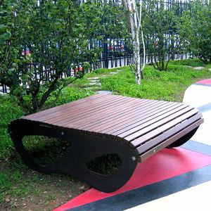 tavolo moderno / in legno / in lamiera d'acciaio / rettangolare