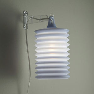 applique moderna / in silicone / LED / a lampada fluorescente